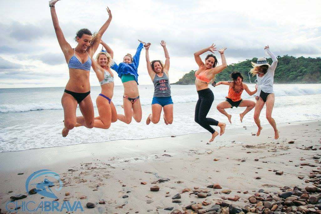 Weekly Chica Brava Camp Story: Jumping chicas!